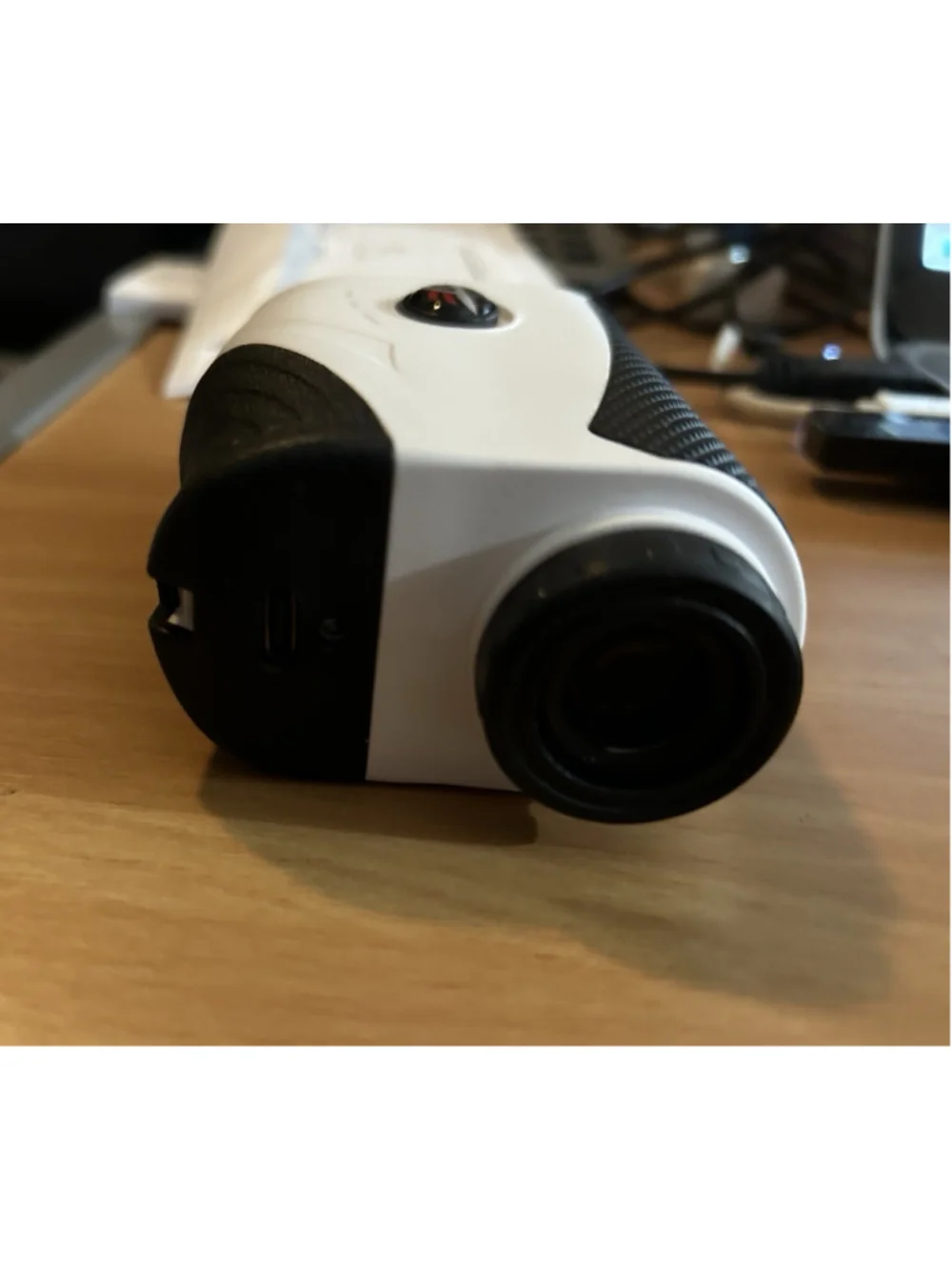 Vykure Laser Rangefinder Open Box w/Magnet Mount Black and White